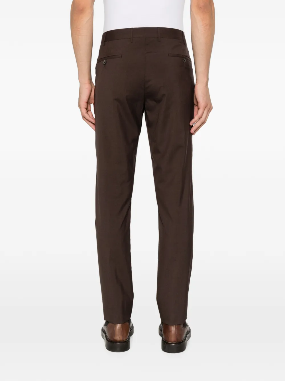 Corneliani Geplooide pantalon Bruin