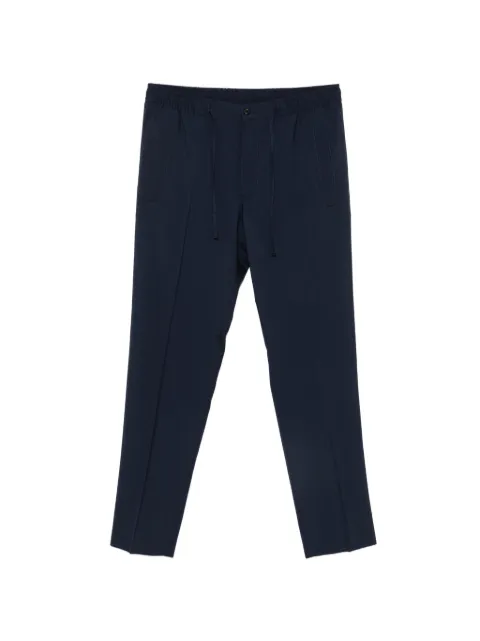 Corneliani elasticated-waistband trousers
