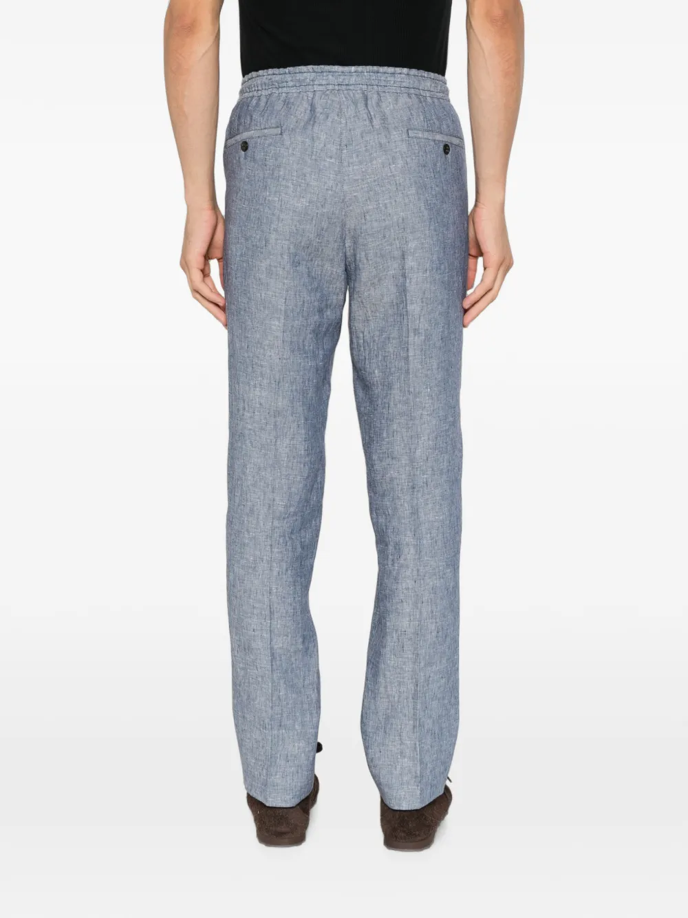 Corneliani Pantalon met trekkoord Blauw