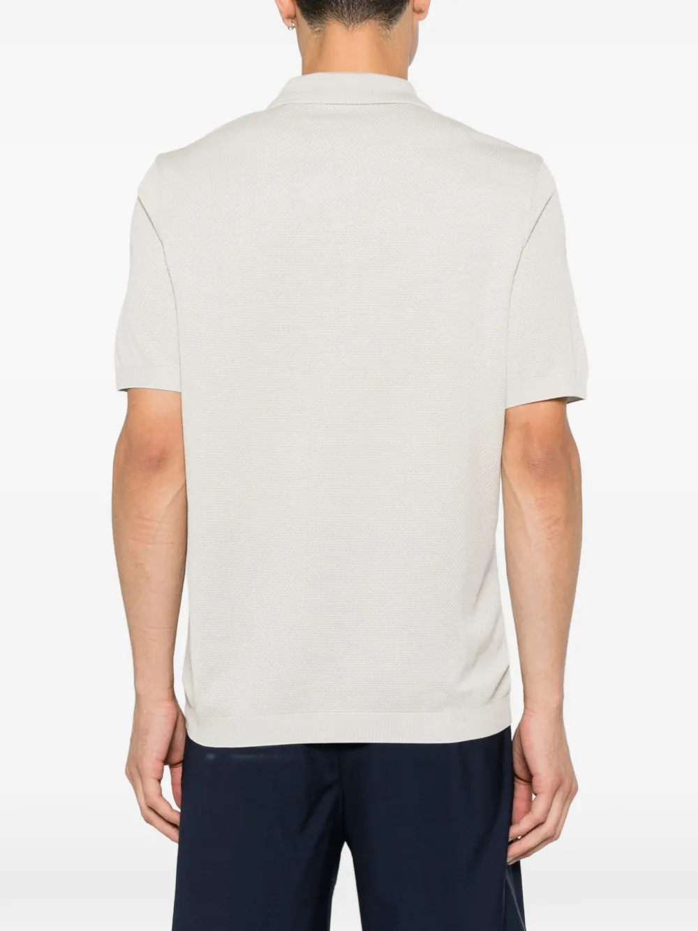 Corneliani Getextureerd T-shirt Beige