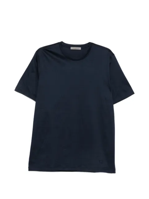 Corneliani t-shirt à logo brodé