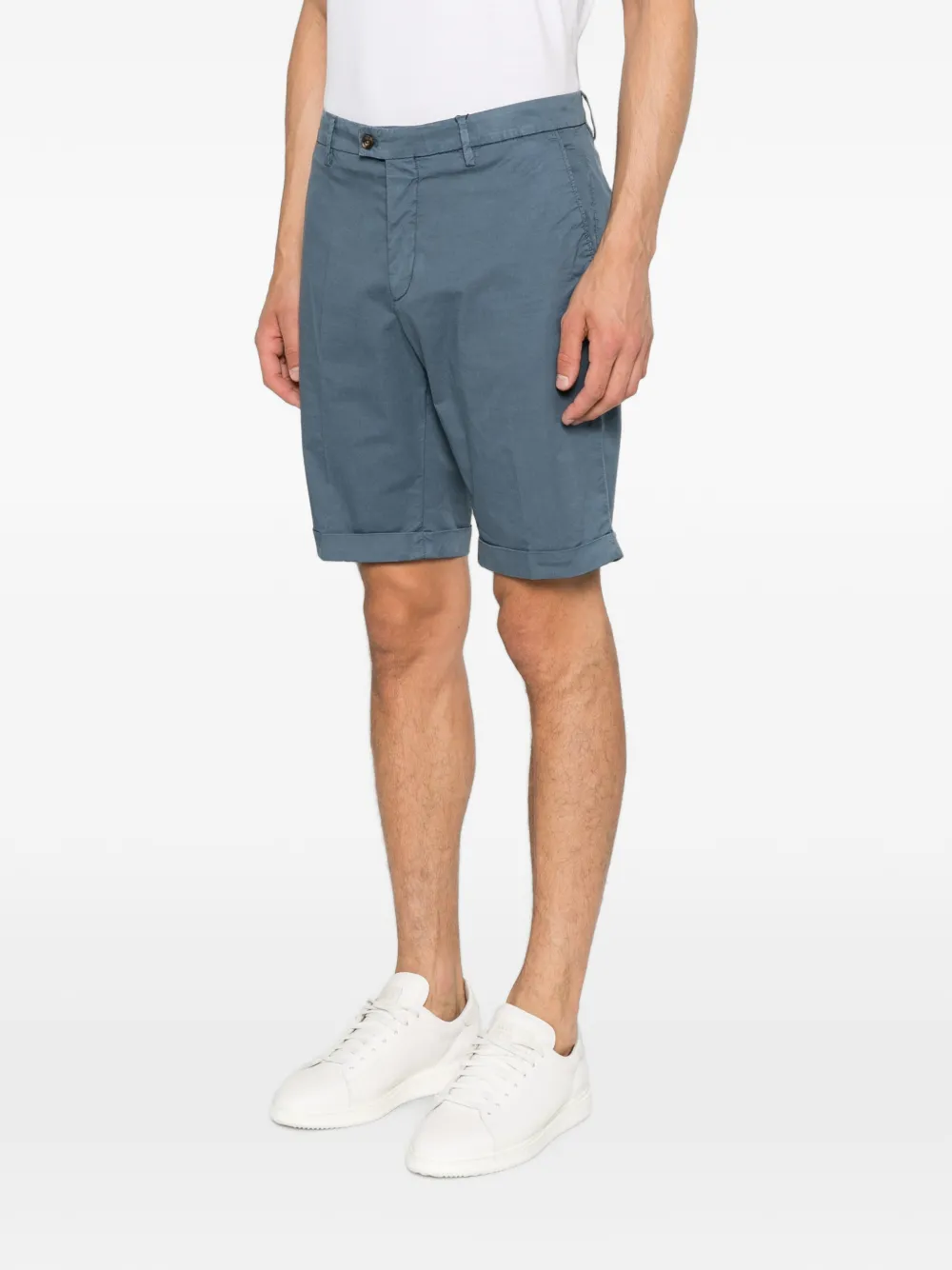 Corneliani Shorts met knopen Blauw