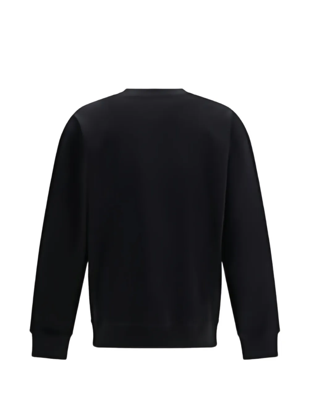 Balmain Sweater met geborduurd logo Zwart