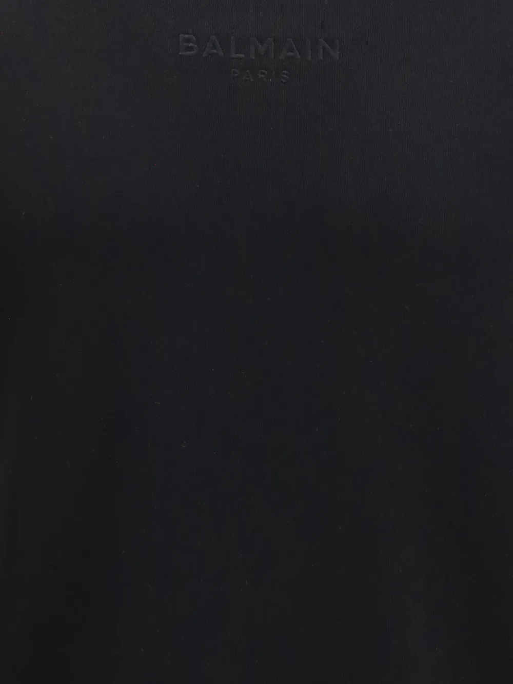 Balmain Sweater met geborduurd logo Zwart
