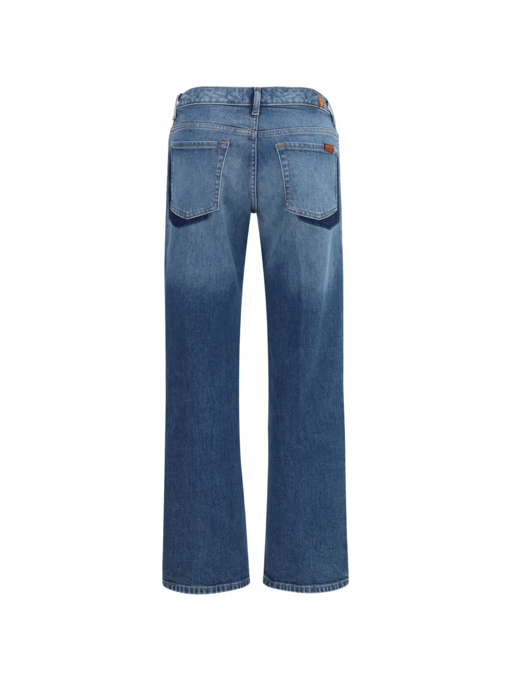 7 For All Mankind Calie straight jeans Blauw