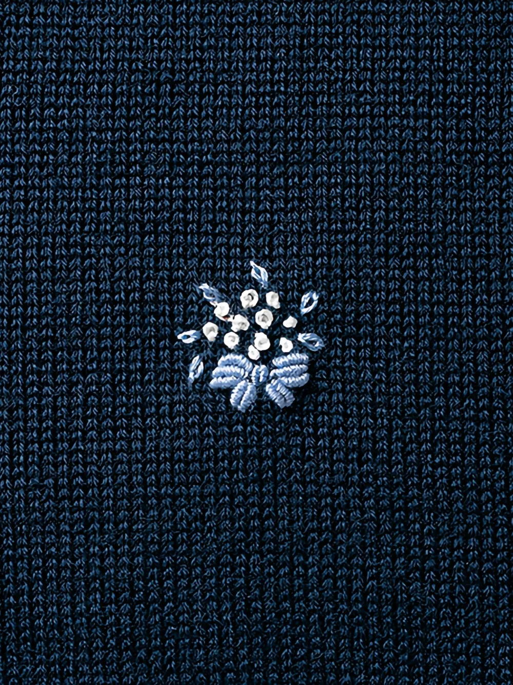 familiar Vest met knoopsluiting Blauw