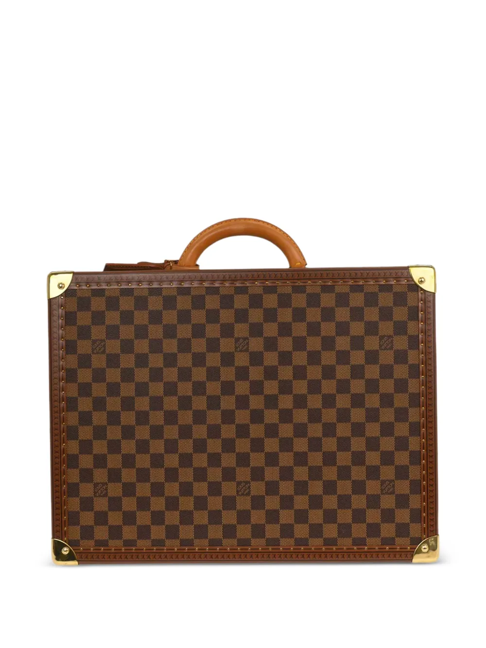 Louis Vuitton Pre-Owned 1990-2000s Damier Cotteville 45 trunk bag - Braun