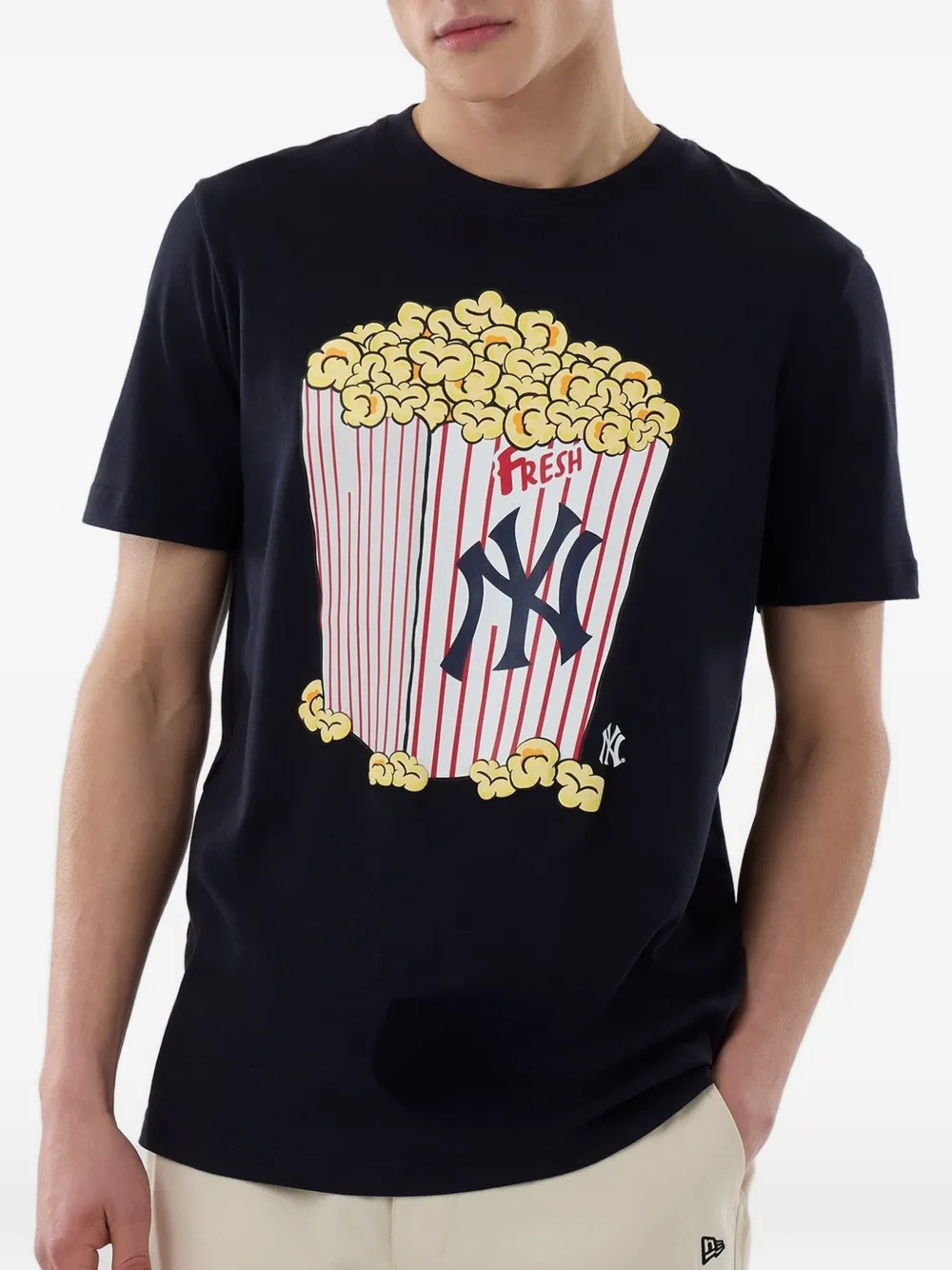 NEW ERA CAP x MLB Boston Red Sox popcorn-print T-shirt Blauw