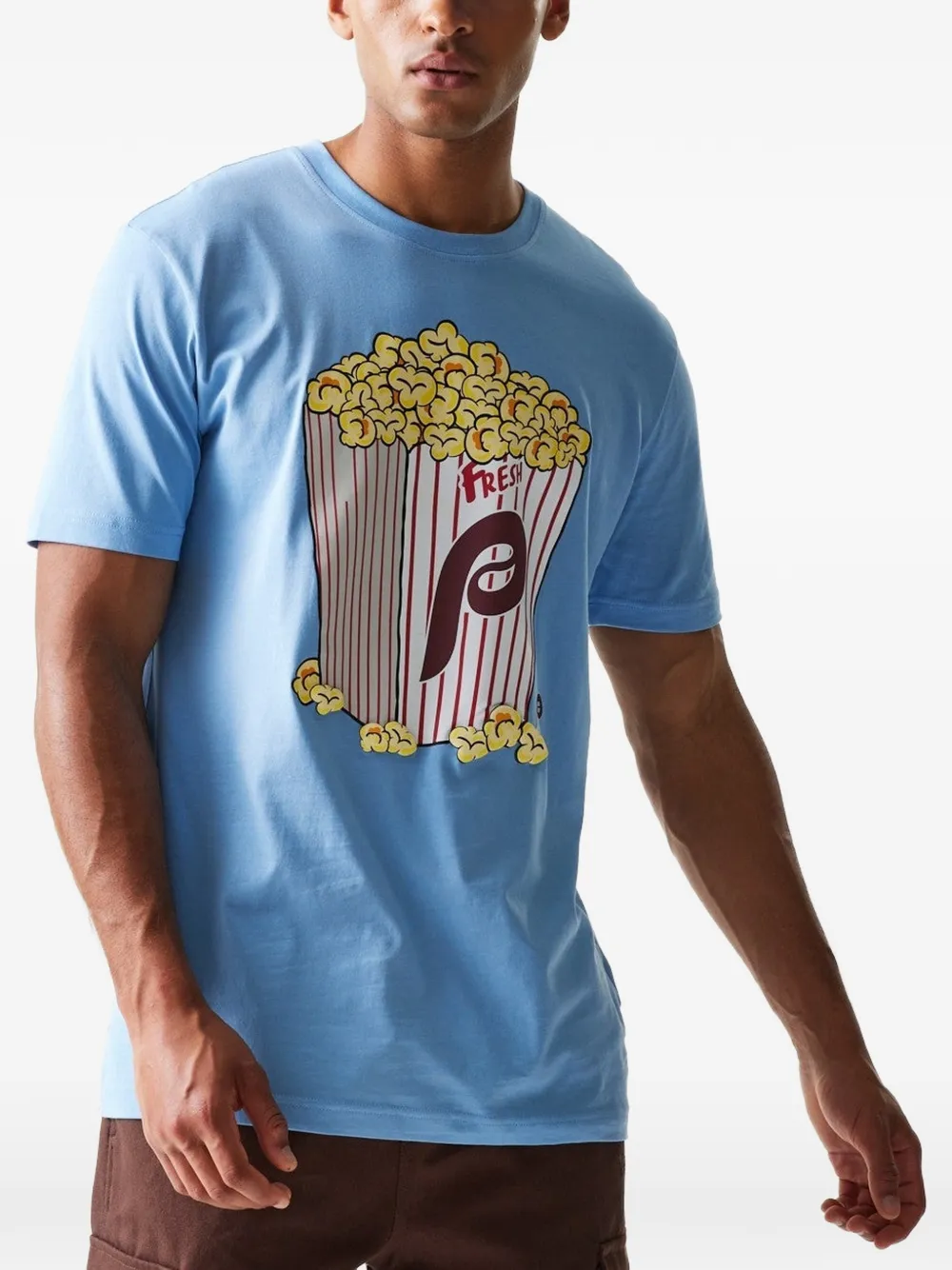 NEW ERA CAP graphic-print T-shirt - Blu