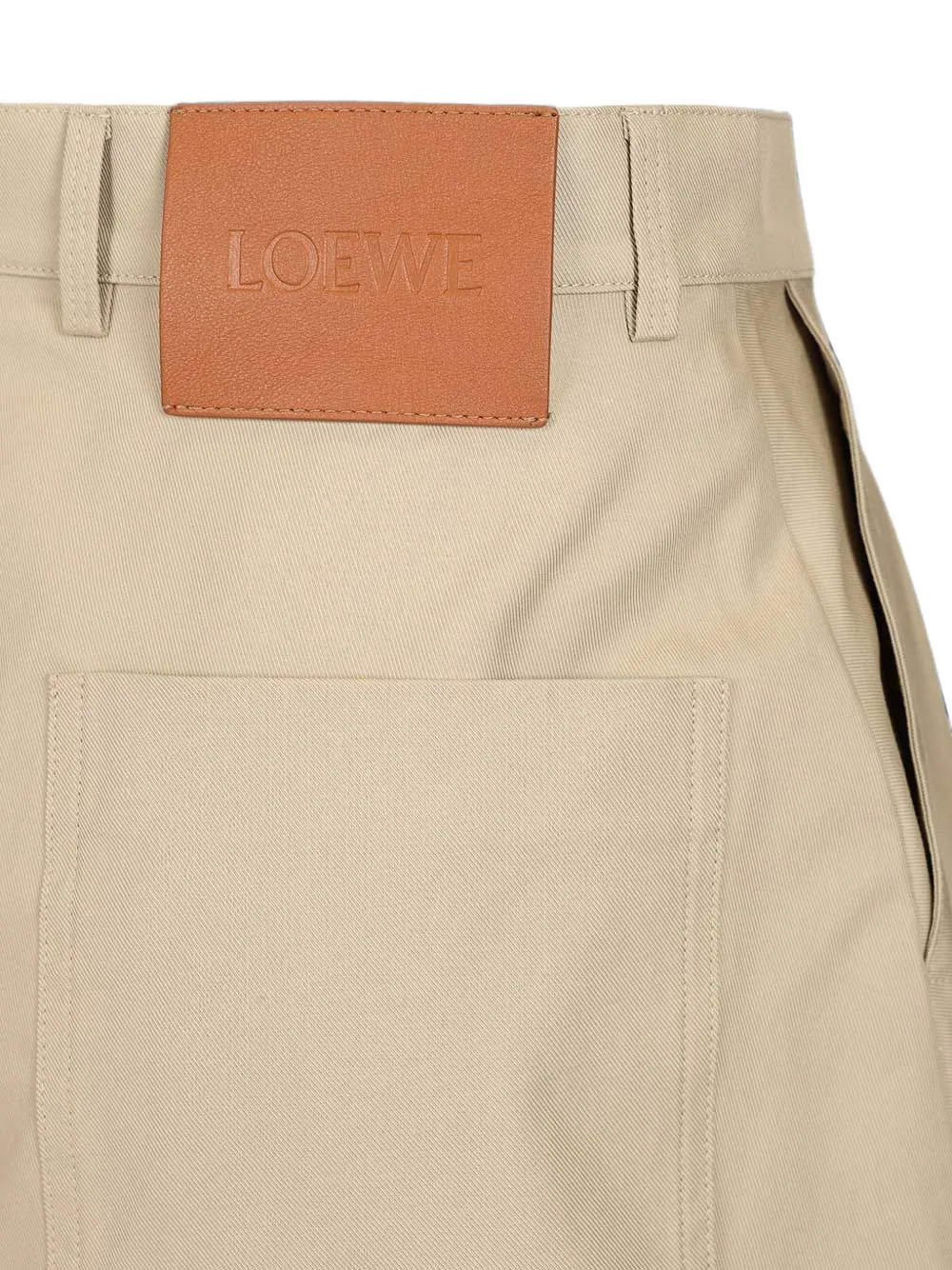 LOEWE Paula's Ibiza gelaagde shorts Beige