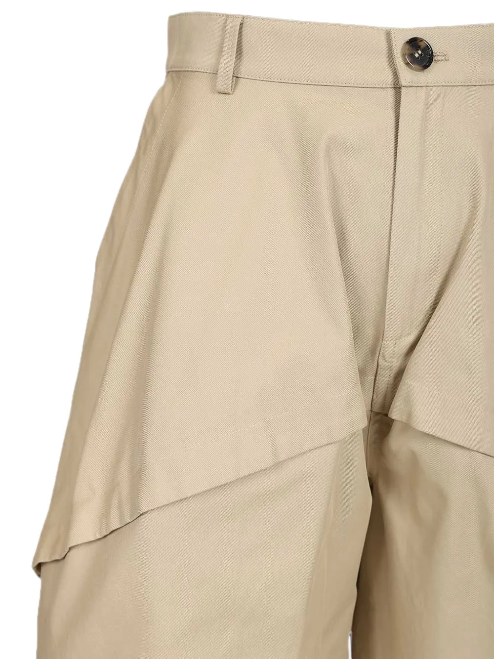 LOEWE Paula's Ibiza gelaagde shorts Beige