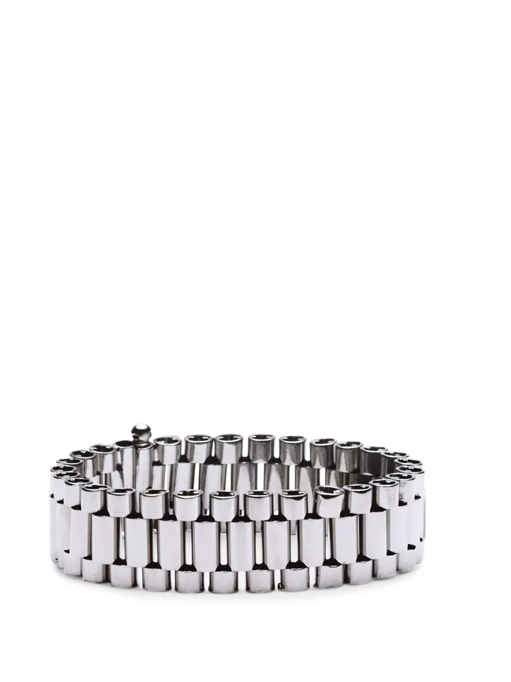 Sharra Pagano On Time sliding-clasp bracelet - Silber