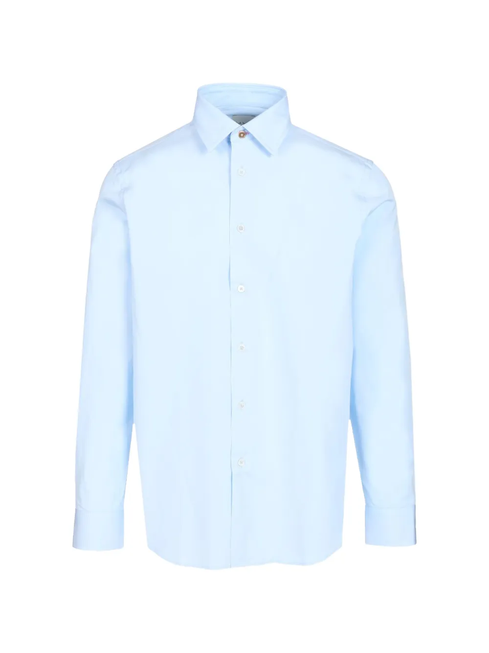 Paul Smith Artist Stripe Cuffs Shirt In Blue