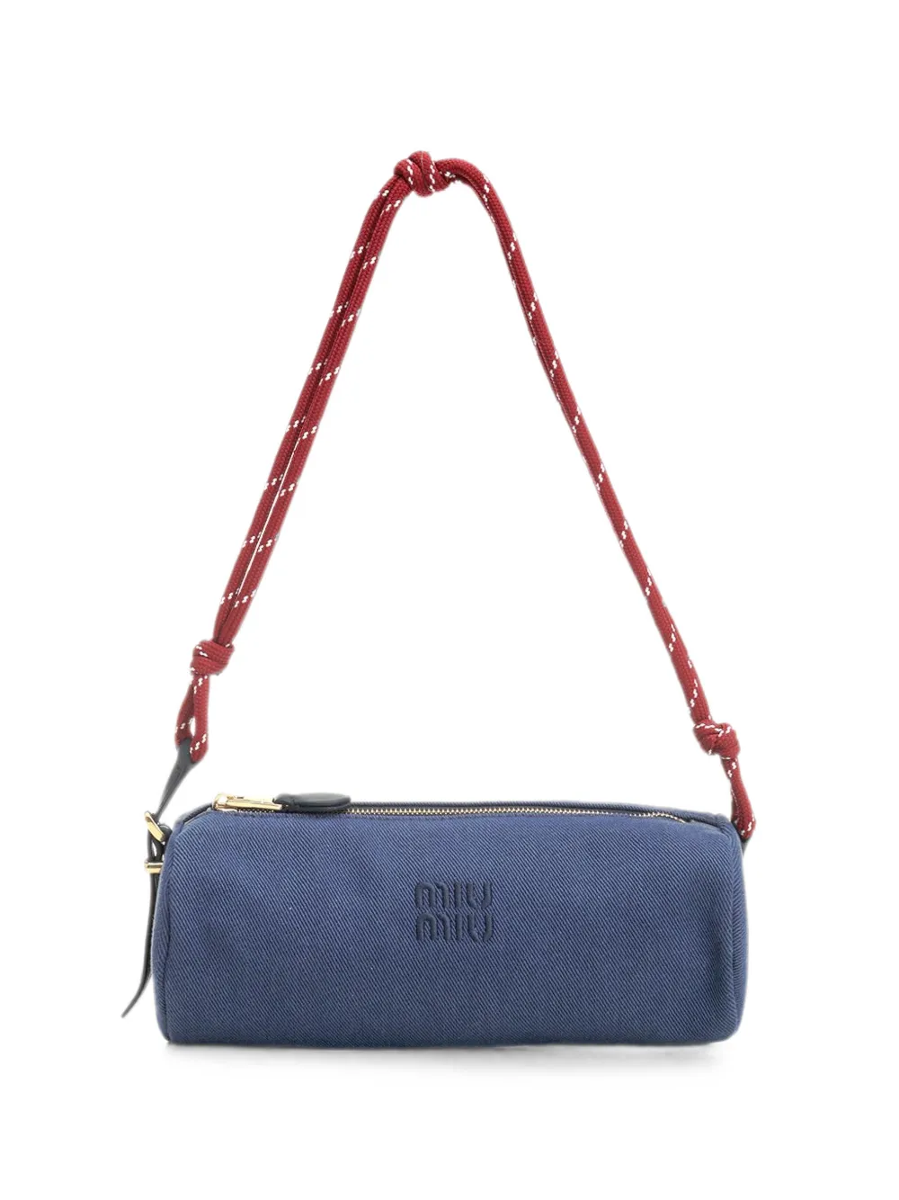 Miu Miu Gabardine pouch - Blu