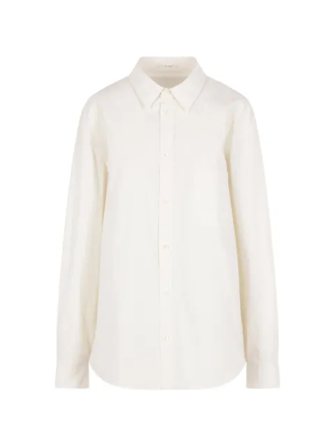 The Row Perlo chest-pocket long-sleeve shirt