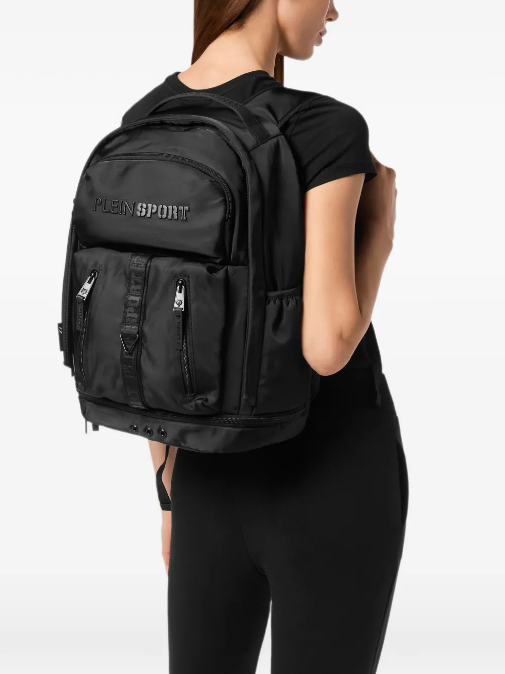 Plein Sport PS Technische rugzak Zwart