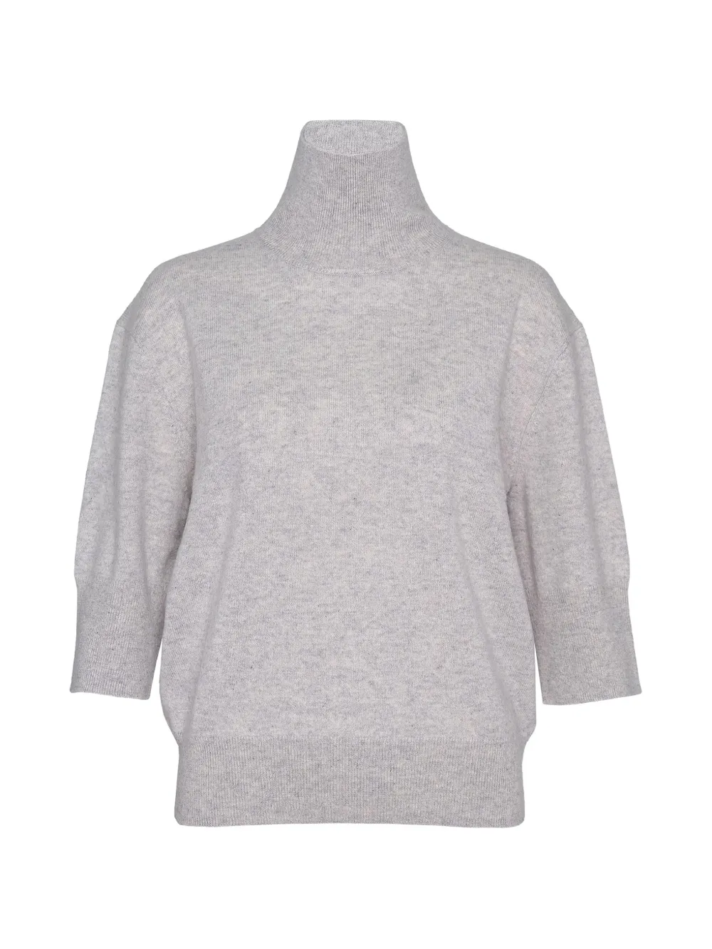 Club21 Collection high-neck short-sleeve sweater - Grigio