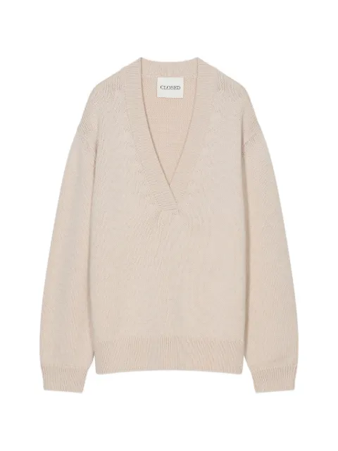 Closed Pullover mit V-Ausschnitt
