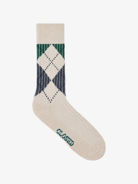 Closed Socken mit Argyle-Muster