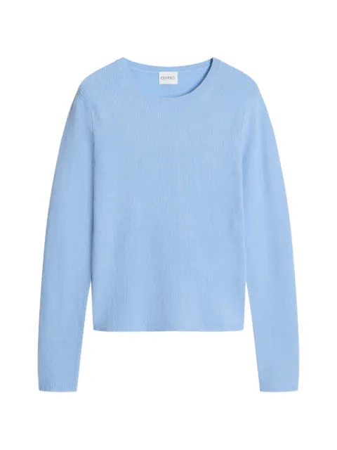 Closed jersey con cuello redondo