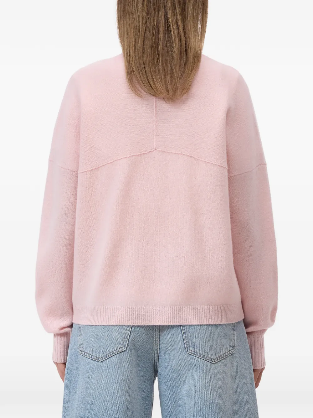 Closed Coltrui met lange mouwen Roze