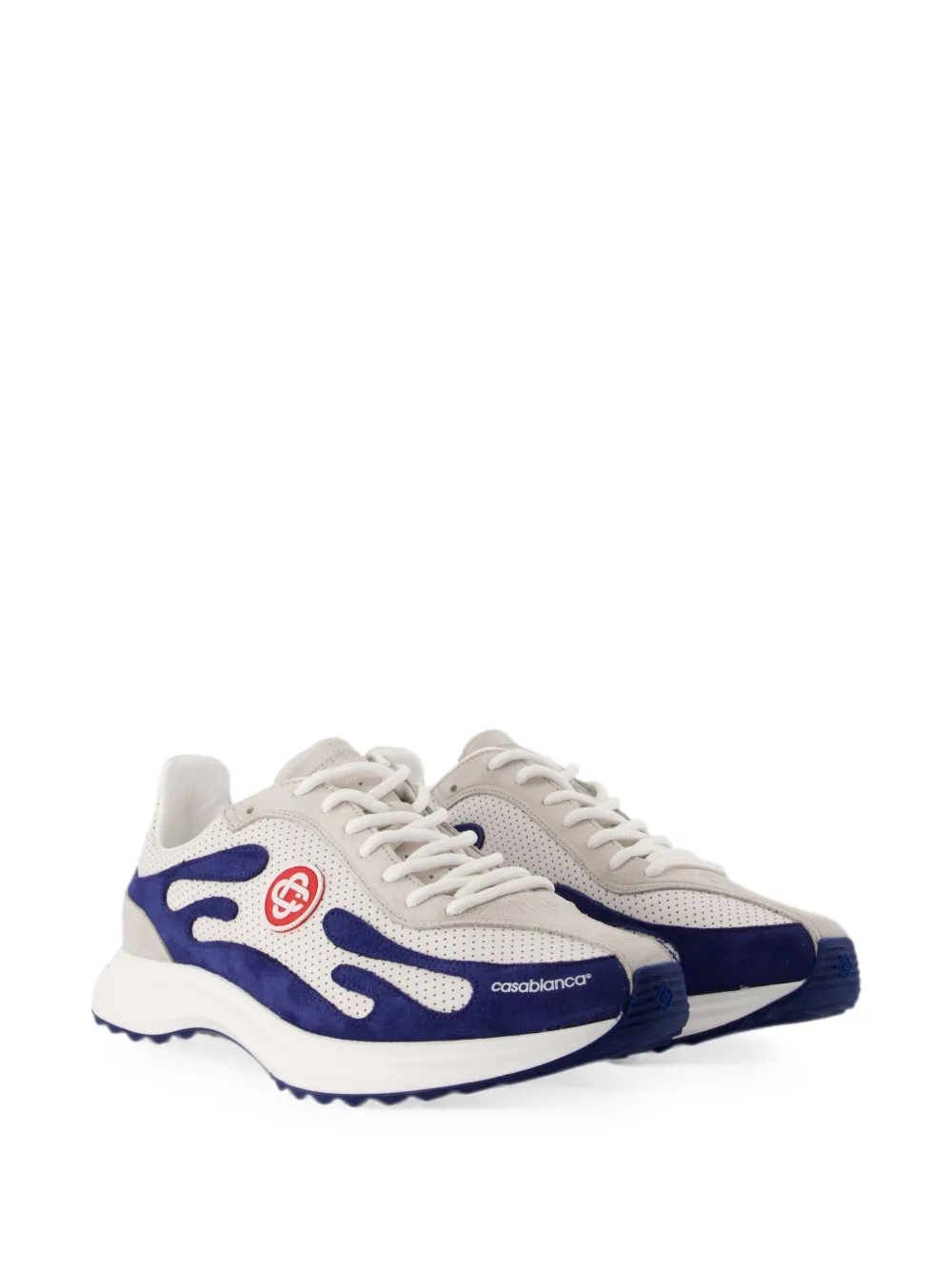 Casablanca Stade sneakers met logo-patch Wit