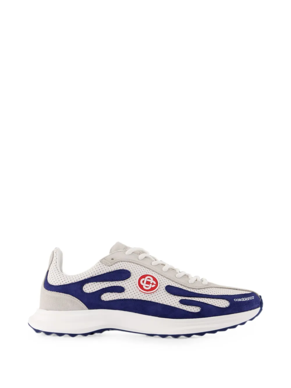 Casablanca Stade logo-patch sneakers - Weiß
