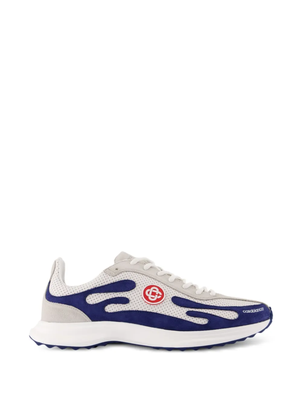 Casablanca Stade logo-patch sneakers - Weiß