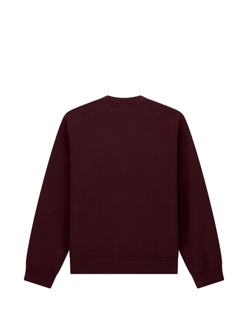 Emporio Armani logo-print sweatshirt Rood