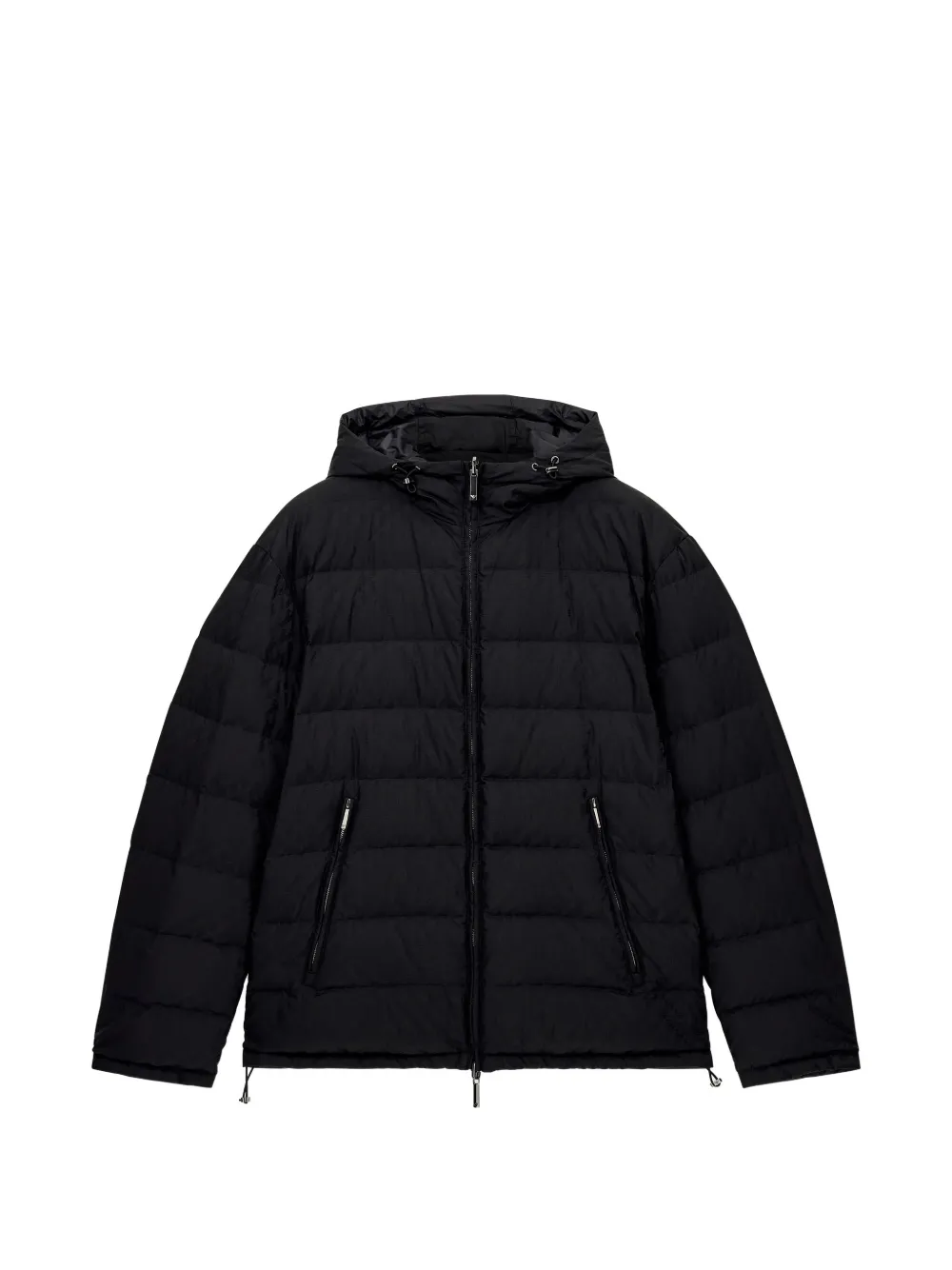 Emporio Armani Gefütterte Jacke - Schwarz