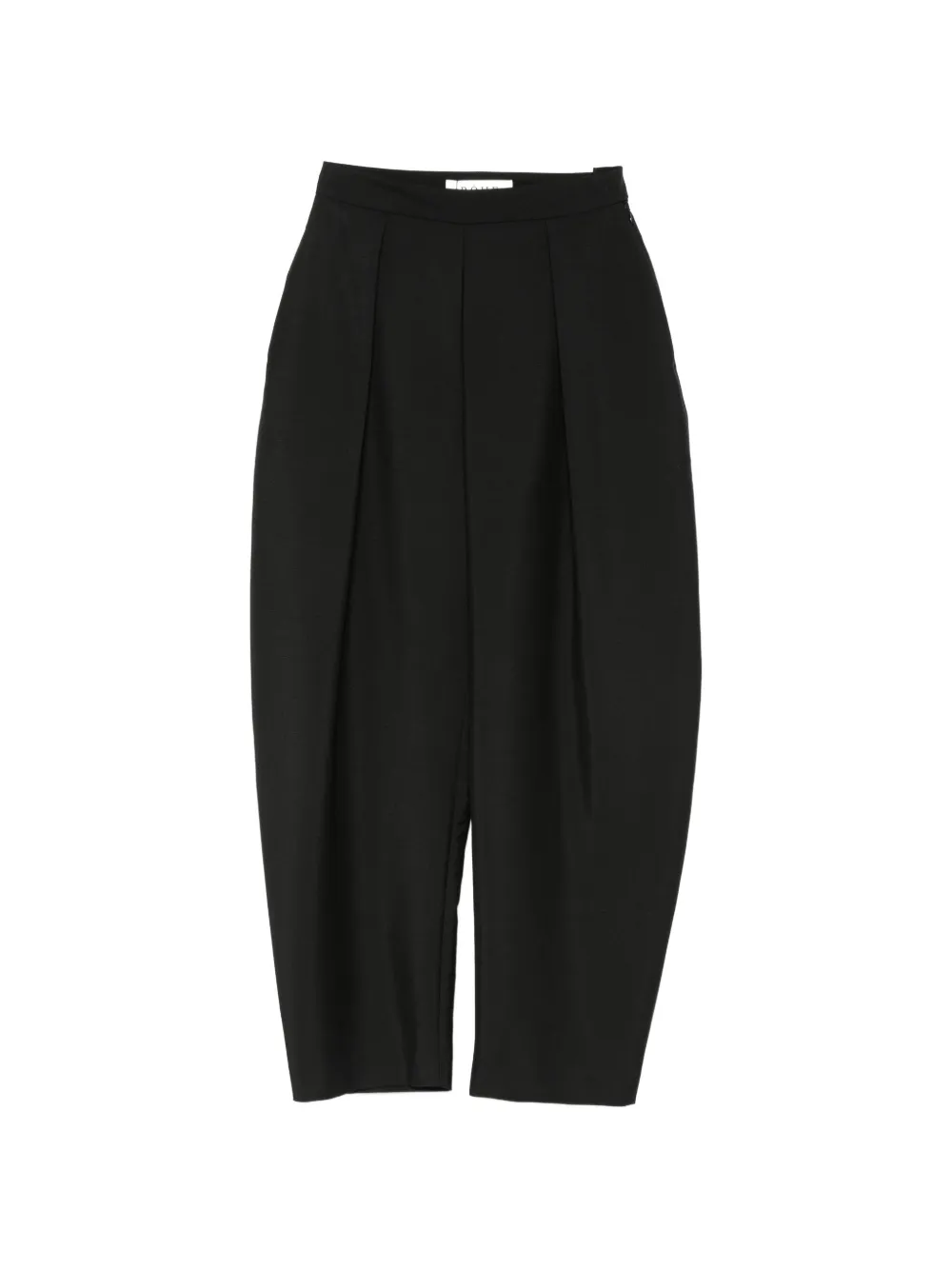 Róhe pleated wide-leg trousers - Nero