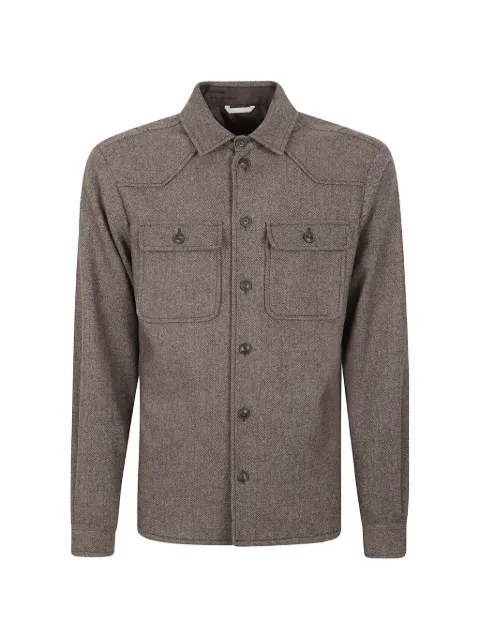 Tintoria Mattei herringbone-pattern jacket