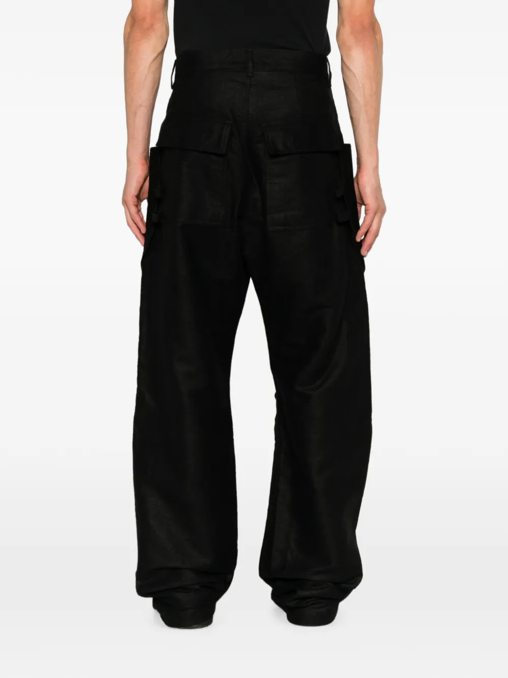 Rick Owens Stefan cargo broek met meerdere zakken Zwart