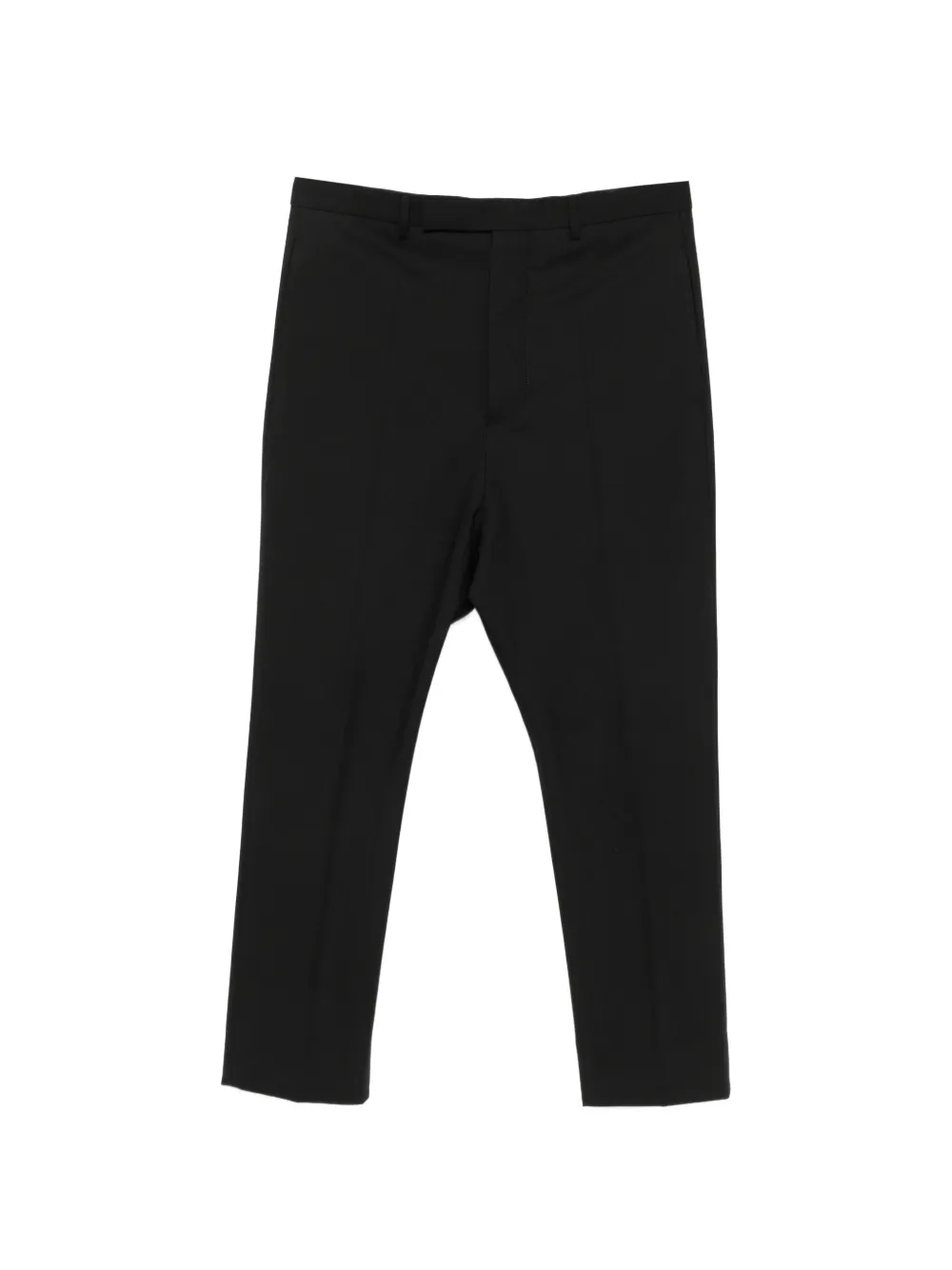 Rick Owens Astaires pressed-crease straight-leg trousers - Schwarz