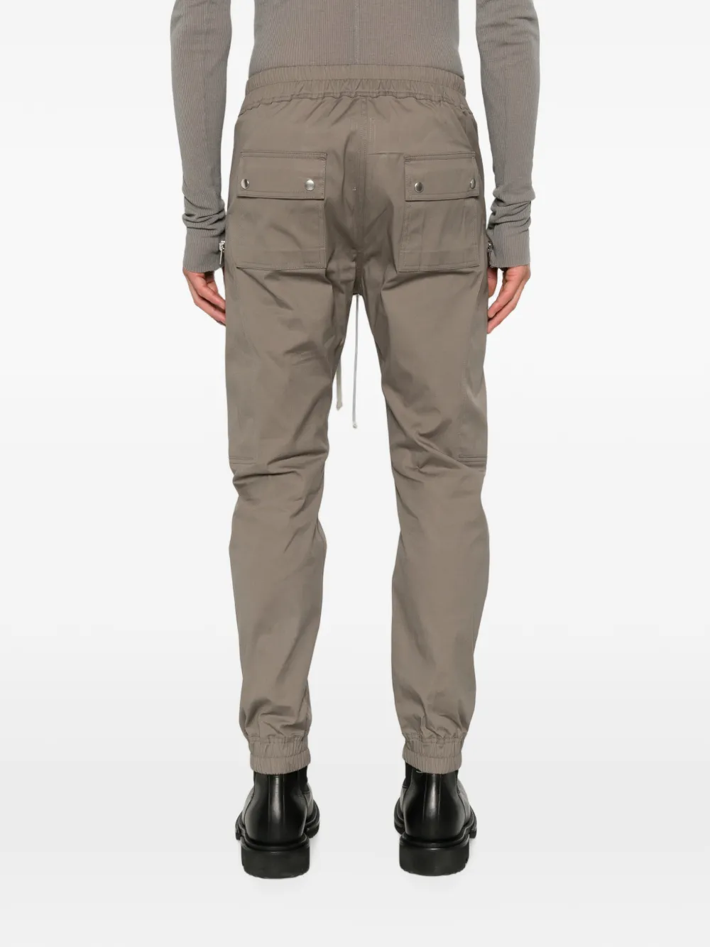 Rick Owens Heizer cargo broek met trekkoord Grijs