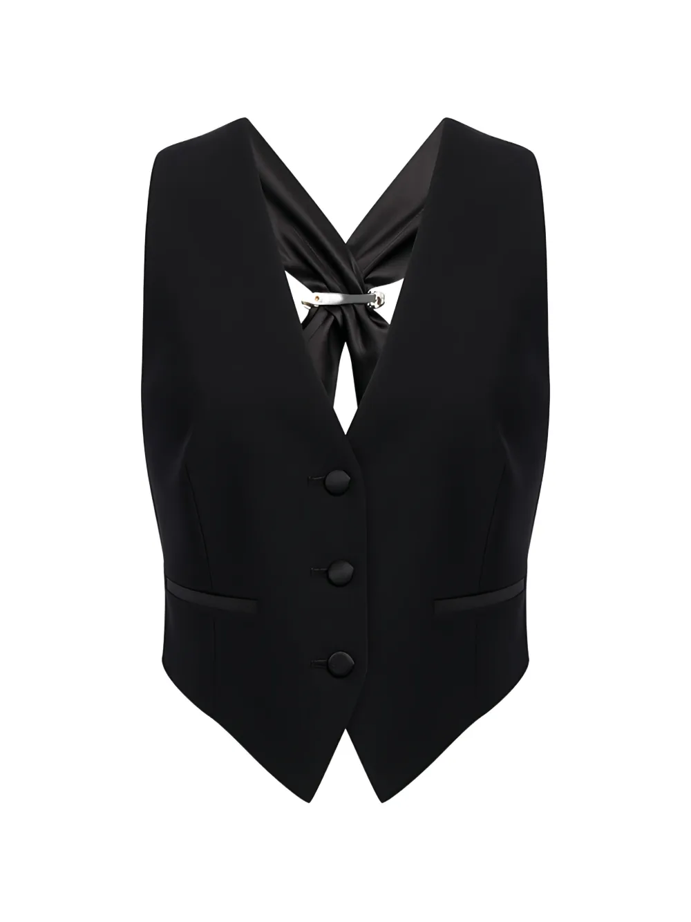 DONDUP buttoned waistcoat - Nero