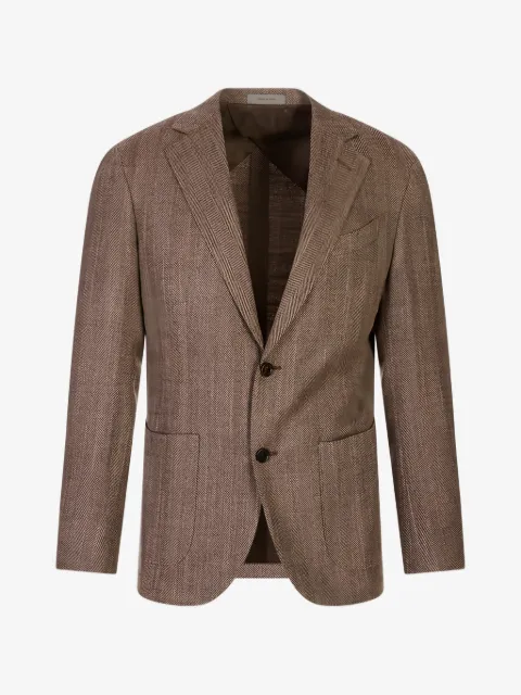 Corneliani بليزر بنسيج زخرفي متعرج