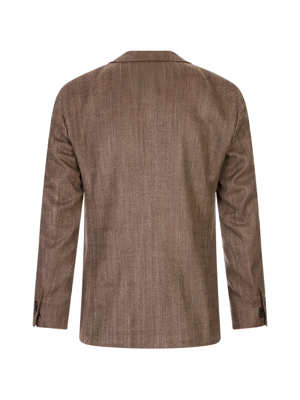 Corneliani Blazer met visgraatpatroon Bruin