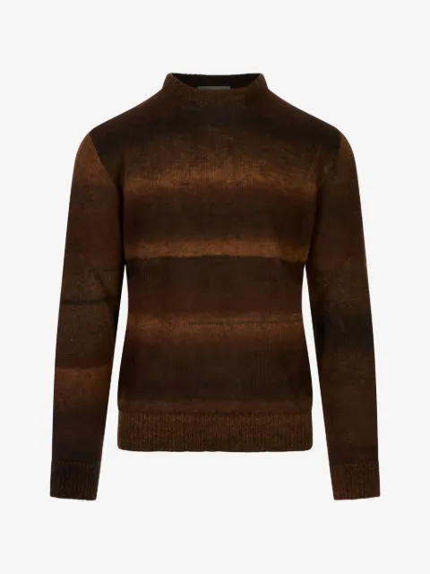 Corneliani suéter con motivo de rayas horizontales