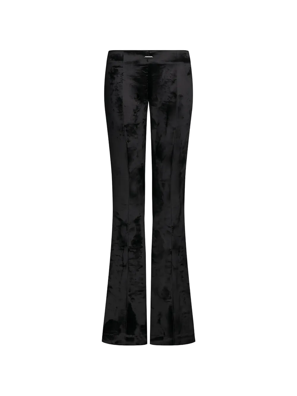 DONDUP velvet flared trousers - Nero