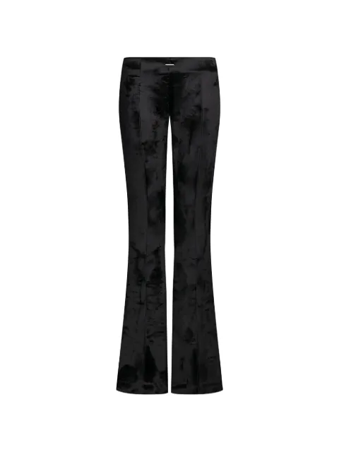 DONDUP velvet flared trousers
