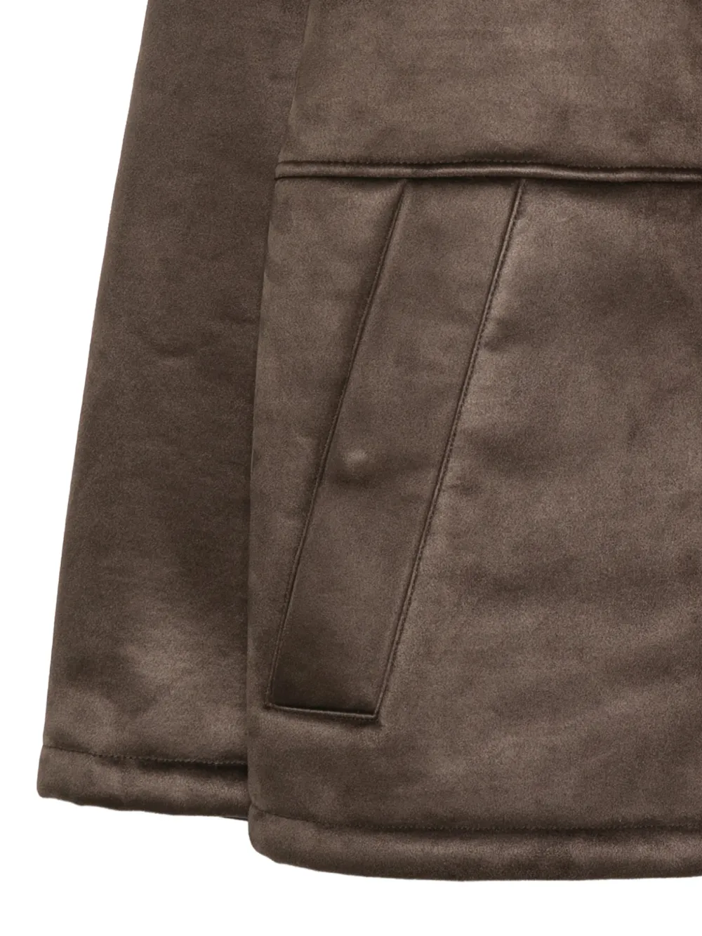 Daniele Alessandrini hooded faux-shearling jacket Bruin
