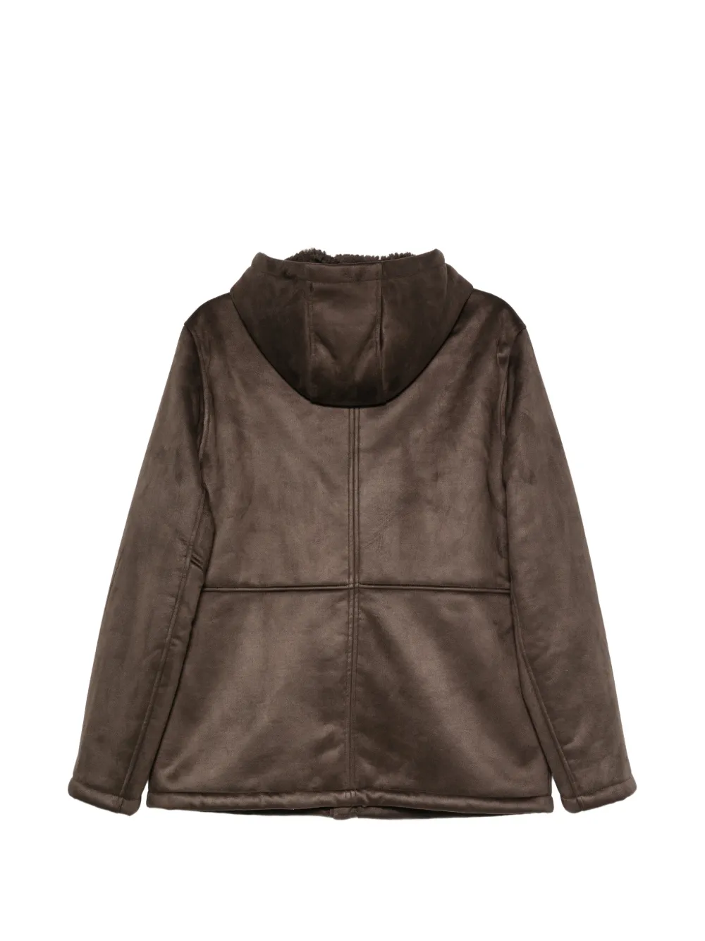 Daniele Alessandrini hooded faux-shearling jacket Bruin