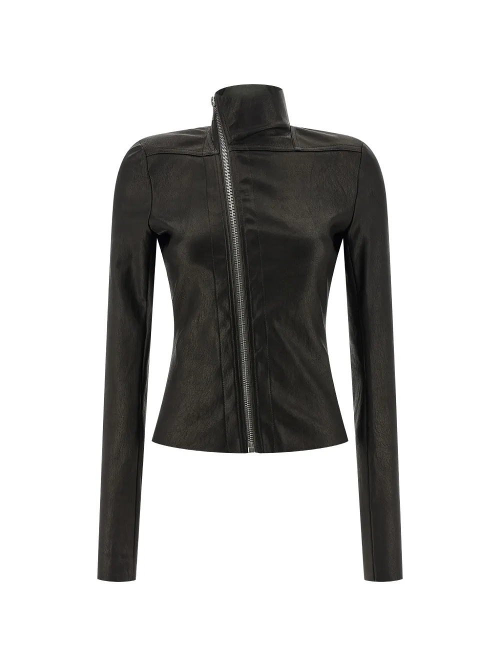 Rick Owens Tower Gary JKT asymmetrical-zip jacket - Black