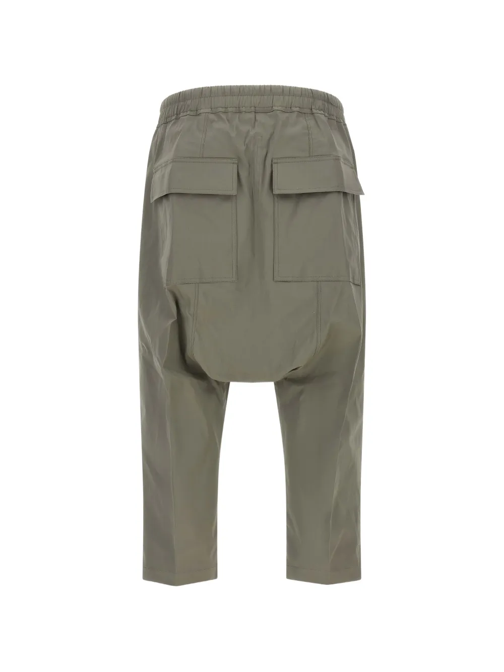 Rick Owens Cropped broek met trekkoord Grijs