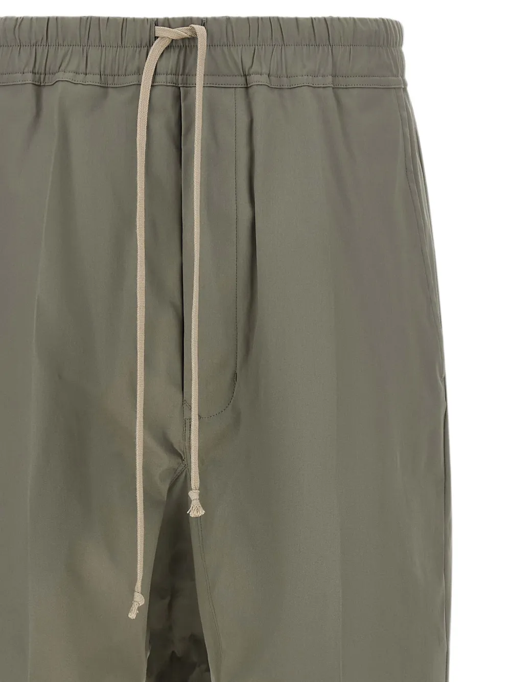 Rick Owens Cropped broek met trekkoord Grijs