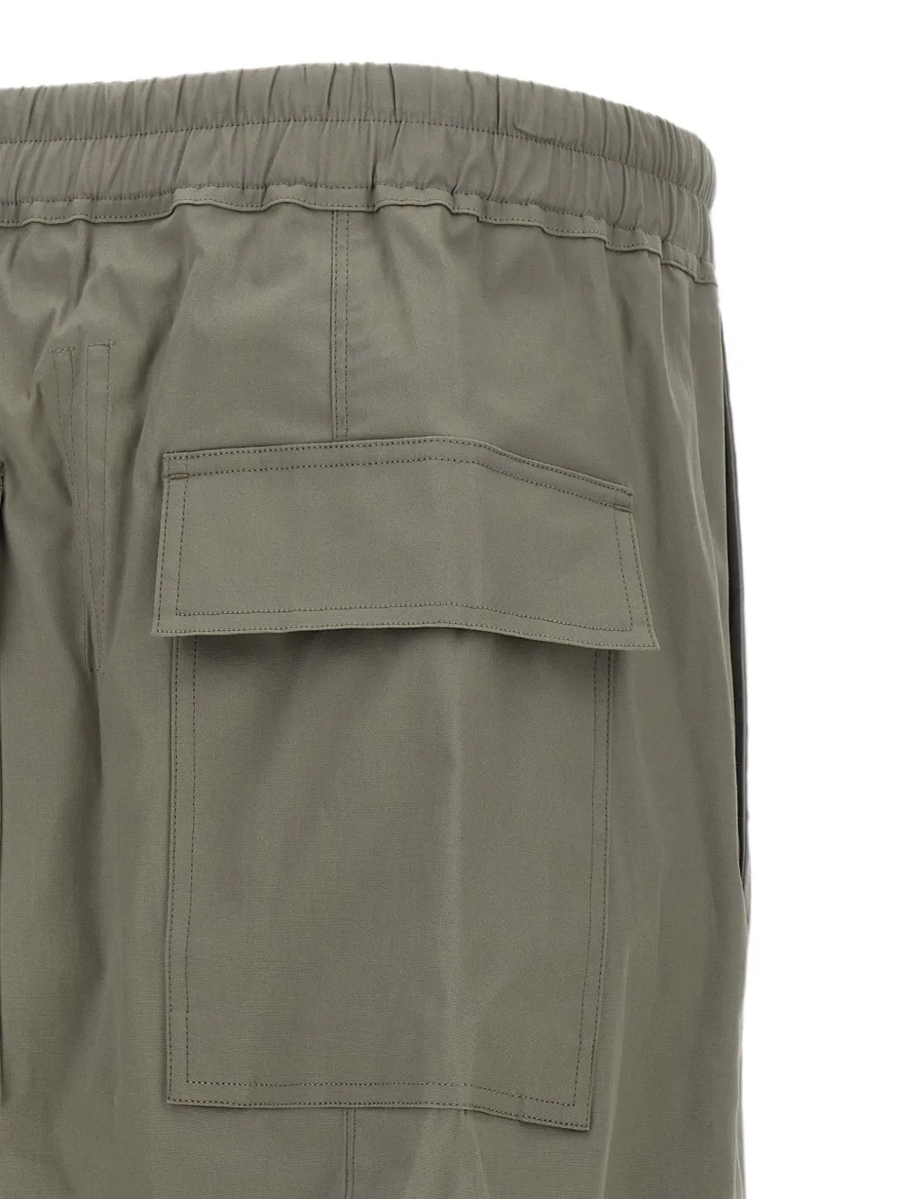 Rick Owens Cropped broek met trekkoord Grijs