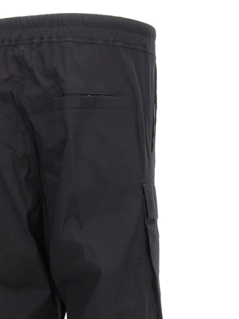 Rick Owens Cargobelas cargo broek met trekkoord Zwart