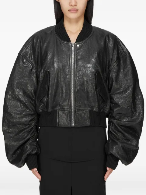 Rick Owens Secchia cropped flight jacket