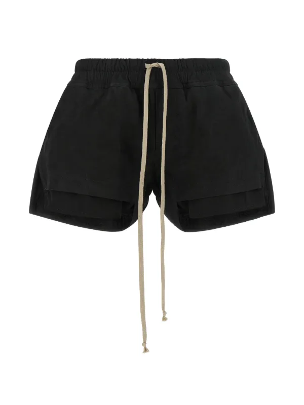 Rick Owens Fog Boxers ショートパンツ | ブラック | FARFETCH JP